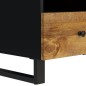 vidaXL Mesa de centro madera maciza mango y contrachapada 80x54x40 cm vidaXL Mesa de centro madera maciza mango y contrachapada 80x54x40 cm