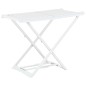 vidaXL Tendedero plegable de plástico blanco vidaXL Tendedero plegable de plástico blanco