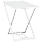 vidaXL Tendedero plegable de plástico blanco vidaXL Tendedero plegable de plástico blanco