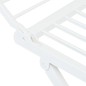 vidaXL Tendedero plegable de plástico blanco vidaXL Tendedero plegable de plástico blanco