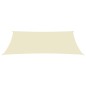 vidaXL Toldo de vela rectangular tela Oxford color crema 4x7 m vidaXL Toldo de vela rectangular tela Oxford color crema 4x7 m