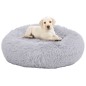 vidaXL Cojín lavable para perros y gatos felpa gris claro 90x90x16 cm vidaXL Cojín lavable para perros y gatos felpa gris claro 90x90x16 cm
