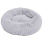 vidaXL Cojín lavable para perros y gatos felpa gris claro 90x90x16 cm vidaXL Cojín lavable para perros y gatos felpa gris claro 90x90x16 cm