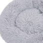 vidaXL Cojín lavable para perros y gatos felpa gris claro 90x90x16 cm vidaXL Cojín lavable para perros y gatos felpa gris claro 90x90x16 cm