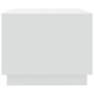 vidaXL Mesa de centro madera contrachapada blanco 102,5x55x44 cm vidaXL Mesa de centro madera contrachapada blanco 102,5x55x44 cm