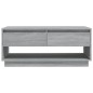 vidaXL Mesa de centro madera de ingeniería gris Sonoma 102,5x55x44 cm vidaXL Mesa de centro madera de ingeniería gris Sonoma 102,5x55x44 cm