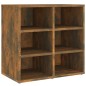 vidaXL Muebles zapatero 2 uds color roble ahumado 52,5x30x50 cm vidaXL Muebles zapatero 2 uds color roble ahumado 52,5x30x50 cm