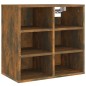 vidaXL Muebles zapatero 2 uds color roble ahumado 52,5x30x50 cm vidaXL Muebles zapatero 2 uds color roble ahumado 52,5x30x50 cm