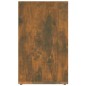 vidaXL Muebles zapatero 2 uds color roble ahumado 52,5x30x50 cm vidaXL Muebles zapatero 2 uds color roble ahumado 52,5x30x50 cm