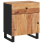 vidaXL Mesita de noche madera acacia madera contrachapada 50x33x60 cm vidaXL Mesita de noche madera acacia madera contrachapada 50x33x60 cm