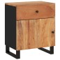 vidaXL Mesita de noche madera acacia madera contrachapada 50x33x60 cm vidaXL Mesita de noche madera acacia madera contrachapada 50x33x60 cm
