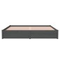 vidaXL Estructura de cama de matrimonio madera maciza gris 180x200 cm vidaXL Estructura de cama de matrimonio madera maciza gris 180x200 cm