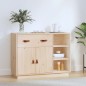 vidaXL Aparador de madera maciza de pino 98,5x40x75 cm