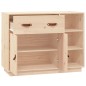 vidaXL Aparador de madera maciza de pino 98,5x40x75 cm