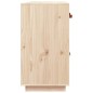 vidaXL Aparador de madera maciza de pino 98,5x40x75 cm