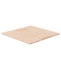 vidaXL Tablero de mesa cuadrada madera de roble sin tratar 60x60x1,5cm vidaXL Tablero de mesa cuadrada madera de roble sin tratar 60x60x1,5cm