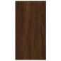 vidaXL Mesa auxiliar madera contrachapada roble marrón 50x26x50 cm vidaXL Mesa auxiliar madera contrachapada roble marrón 50x26x50 cm