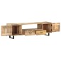 vidaXL Mueble para la TV de madera maciza de mango 160x30x45 cm vidaXL Mueble para la TV de madera maciza de mango 160x30x45 cm