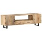 vidaXL Mueble para la TV de madera maciza de mango 160x30x45 cm vidaXL Mueble para la TV de madera maciza de mango 160x30x45 cm