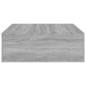 vidaXL Mesa de centro madera contrachapada gris Sonoma 100x100x35 cm vidaXL Mesa de centro madera contrachapada gris Sonoma 100x100x35 cm