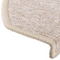 vidaXL Alfombrillas de escalera 15 unidades gris topo 65x24x4 cm vidaXL Alfombrillas de escalera 15 unidades gris topo 65x24x4 cm