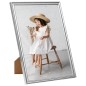 vidaXL Marcos de foto collage de pared/mesa 5 uds plateado 59,4x84 cm
