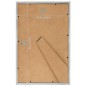 vidaXL Marcos de foto collage de pared/mesa 5 uds plateado 59,4x84 cm