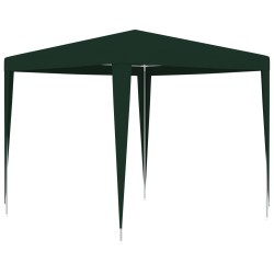 vidaXL Carpa profesional para fiestas verde 90 g/m² 2,5x2,5 m