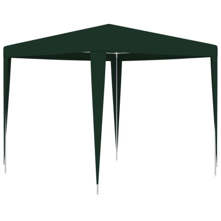 vidaXL Carpa profesional para fiestas verde 90 g/m² 2,5x2,5 m