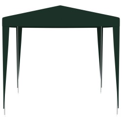 vidaXL Carpa profesional para fiestas verde 90 g/m² 2,5x2,5 m