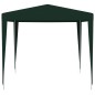 vidaXL Carpa profesional para fiestas verde 90 g/m² 2,5x2,5 m vidaXL Carpa profesional para fiestas verde 90 g/m² 2,5x2,5 m