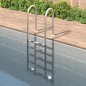 vidaXL Escalera para piscina acero inoxidable 304 54x38x211 cm vidaXL Escalera para piscina acero inoxidable 304 54x38x211 cm