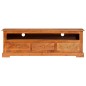 vidaXL Mueble de TV de madera maciza de acacia 120x30x40 cm vidaXL Mueble de TV de madera maciza de acacia 120x30x40 cm