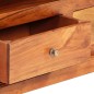 vidaXL Mueble de TV de madera maciza de acacia 120x30x40 cm vidaXL Mueble de TV de madera maciza de acacia 120x30x40 cm