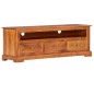 vidaXL Mueble de TV de madera maciza de acacia 120x30x40 cm vidaXL Mueble de TV de madera maciza de acacia 120x30x40 cm