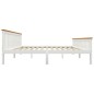 vidaXL Estructura de cama madera de pino maciza blanca 180x200 cm vidaXL Estructura de cama madera de pino maciza blanca 180x200 cm