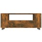 vidaXL Mueble para TV madera contrachapada roble ahumado 120x35x48 cm vidaXL Mueble para TV madera contrachapada roble ahumado 120x35x48 cm