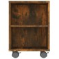 vidaXL Mueble para TV madera contrachapada roble ahumado 120x35x48 cm vidaXL Mueble para TV madera contrachapada roble ahumado 120x35x48 cm