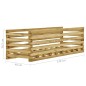 vidaXL Arriate de madera de pino impregnada 120x40x38,5 cm vidaXL Arriate de madera de pino impregnada 120x40x38,5 cm
