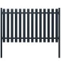 vidaXL Panel de valla acero recubrimiento polvo antracita 174,5x75 cm vidaXL Panel de valla acero recubrimiento polvo antracita 174,5x75 cm