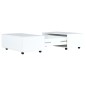 vidaXL Mesa de centro blanco brillante 100x100x35 cm vidaXL Mesa de centro blanco brillante 100x100x35 cm