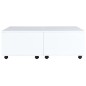 vidaXL Mesa de centro blanco brillante 100x100x35 cm vidaXL Mesa de centro blanco brillante 100x100x35 cm