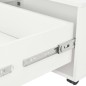 vidaXL Mesa de centro blanco brillante 100x100x35 cm vidaXL Mesa de centro blanco brillante 100x100x35 cm