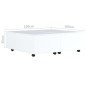 vidaXL Mesa de centro blanco brillante 100x100x35 cm vidaXL Mesa de centro blanco brillante 100x100x35 cm