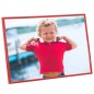 vidaXL Marcos de foto collage de pared o mesa 5 uds rojo MDF 70x90cm vidaXL Marcos de foto collage de pared o mesa 5 uds rojo MDF 70x90cm