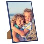vidaXL Marcos de foto collage de pared o mesa 3 uds azul MDF 70x90cm vidaXL Marcos de foto collage de pared o mesa 3 uds azul MDF 70x90cm