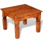 vidaXL Mesa de centro de madera maciza 60x60x45 cm vidaXL Mesa de centro de madera maciza 60x60x45 cm