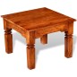 vidaXL Mesa de centro de madera maciza 60x60x45 cm vidaXL Mesa de centro de madera maciza 60x60x45 cm