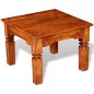 vidaXL Mesa de centro de madera maciza 60x60x45 cm vidaXL Mesa de centro de madera maciza 60x60x45 cm