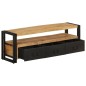 vidaXL Mueble de TV madera maciza de mango 120x30x40 cm